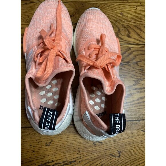 adidas NMD Runner R1 W Sun Glow Pink Peach Coral BY3034 Boost Womens Size 9 - Picture 7 of 9